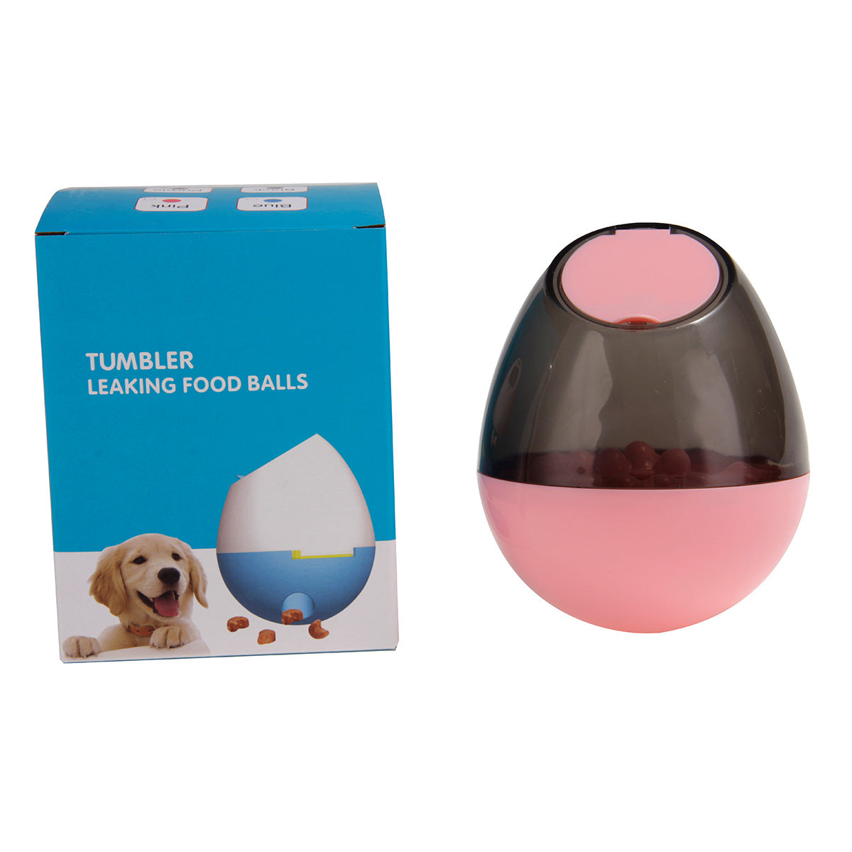 Interactive Food Dispenser Toy Cup For Dogs & Cats Food Tumbler Ball