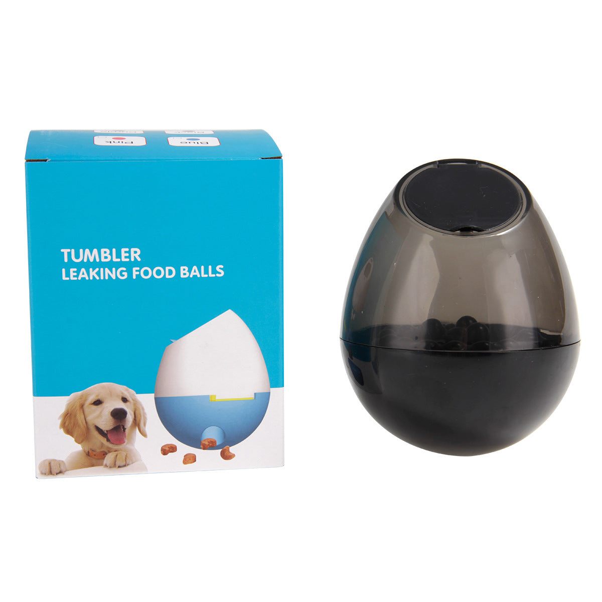 Interactive Food Dispenser Toy Cup For Dogs & Cats Food Tumbler Ball