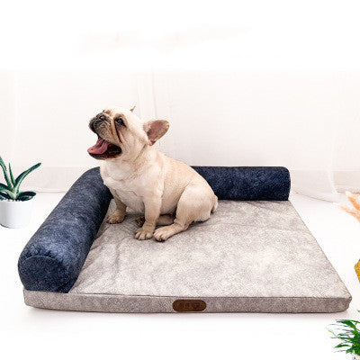 Luxurious Memory Foam Dog Sofa Bed