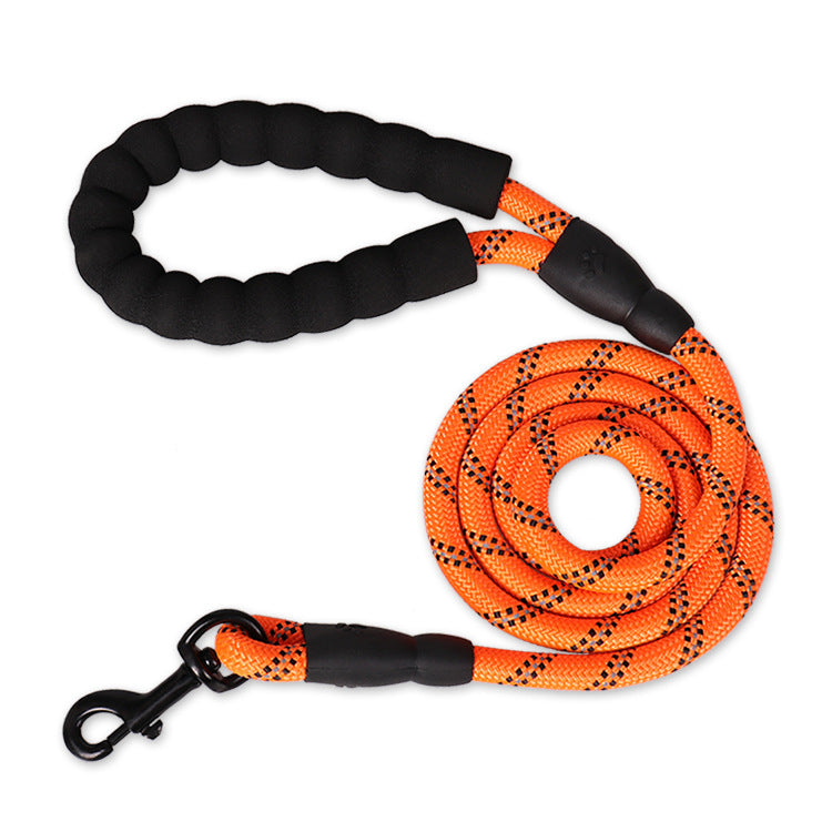 Premium Reflective Dog Lead Nylon Soft Handle