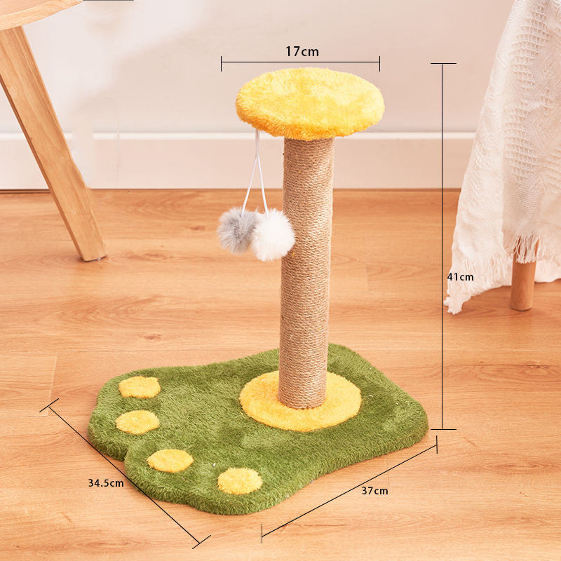 Cat Scratcher Natural Sisal Scratching Post Vertical Durable Anti-scratch