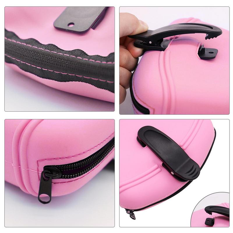 Dog Treats Waist Pouch Bag Silicone Pet Training Snack Clip-on Outdoor