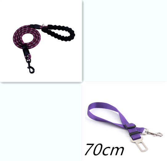 Premium Reflective Dog Lead Nylon Soft Handle