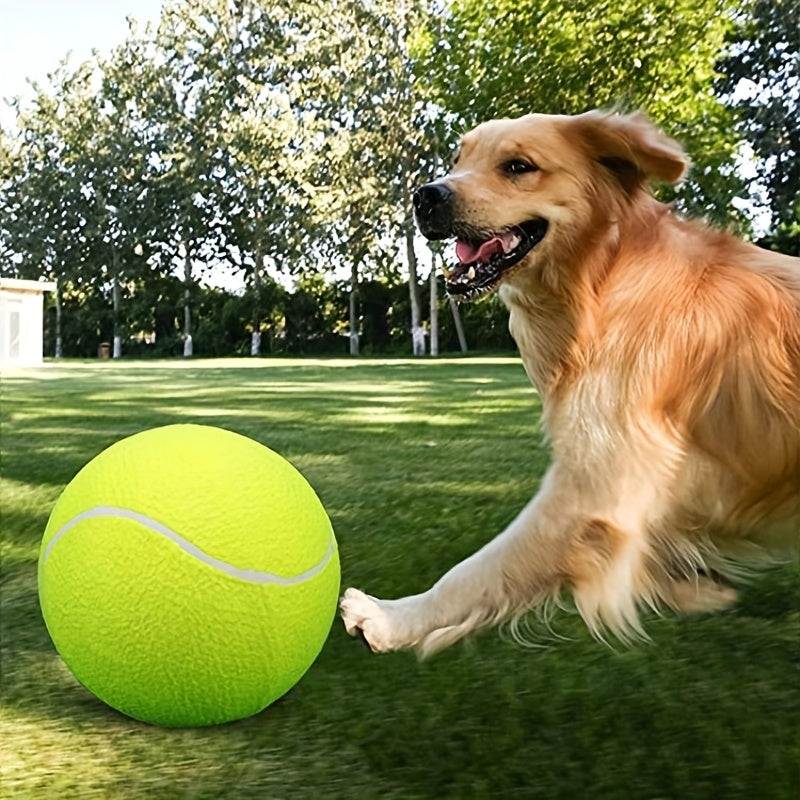 Giant Tennis Ball Toy For Dogs, Indoor & Outdoor 24cm