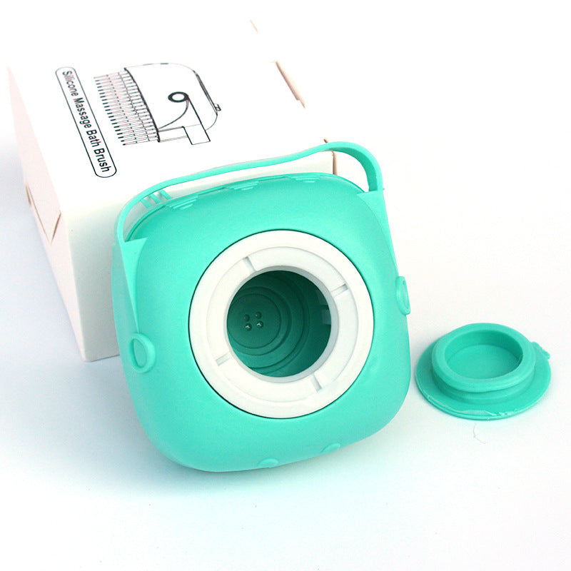 Silicone Pet Bath Shampoo Massage Brush Cat/Dog Cleaning Tool Comb