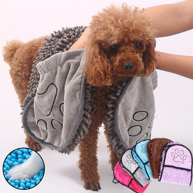 Super Absorbent Towels Microfiber Bath Quick-Drying Dog Cat