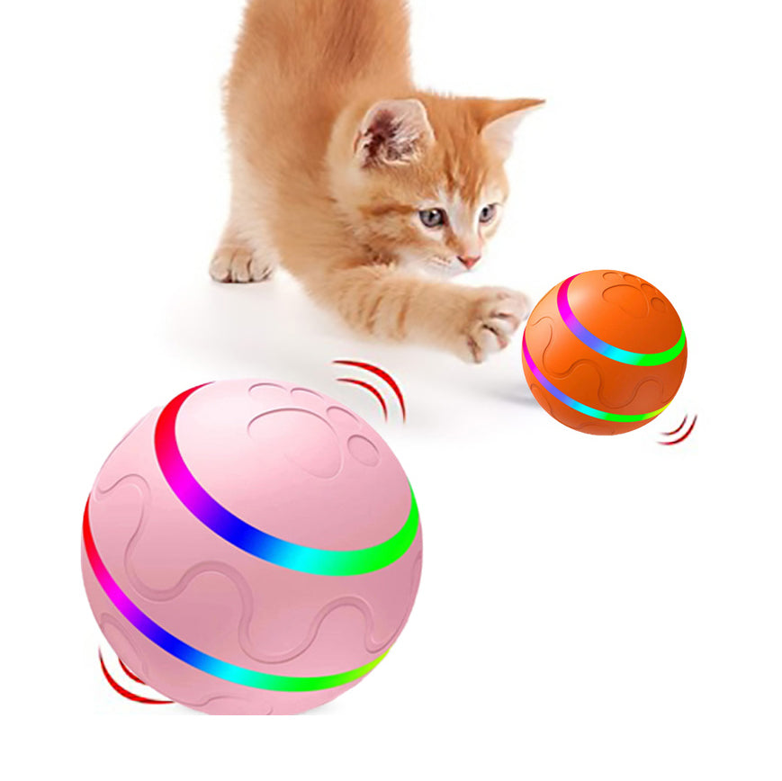 Intelligent Dog/Cat Ball Toy USB Self Rotating Ball Smart Automatic Rotation