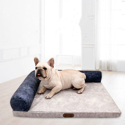 Luxurious Memory Foam Dog Sofa Bed