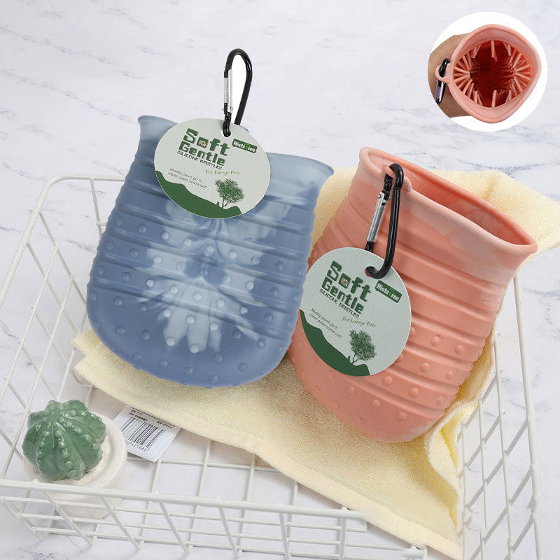 Dog Paw Cleaning Cup Brush