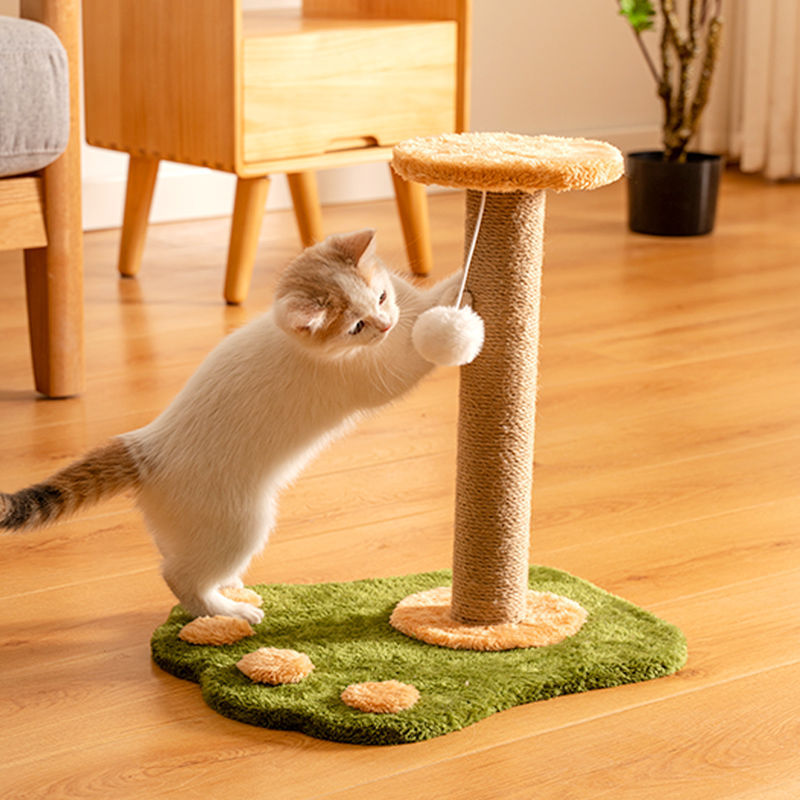 Cat Scratcher Natural Sisal Scratching Post Vertical Durable Anti-scratch