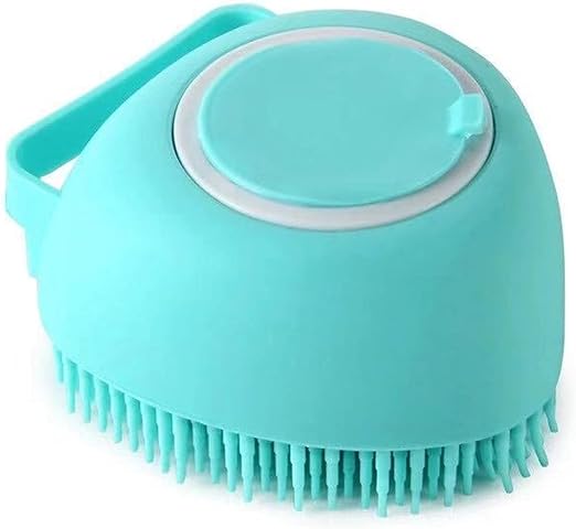 Silicone Pet Bath Shampoo Massage Brush Cat/Dog Cleaning Tool Comb