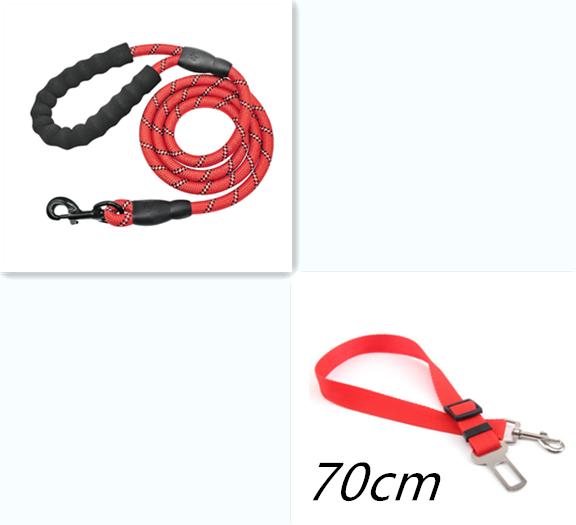 Premium Reflective Dog Lead Nylon Soft Handle