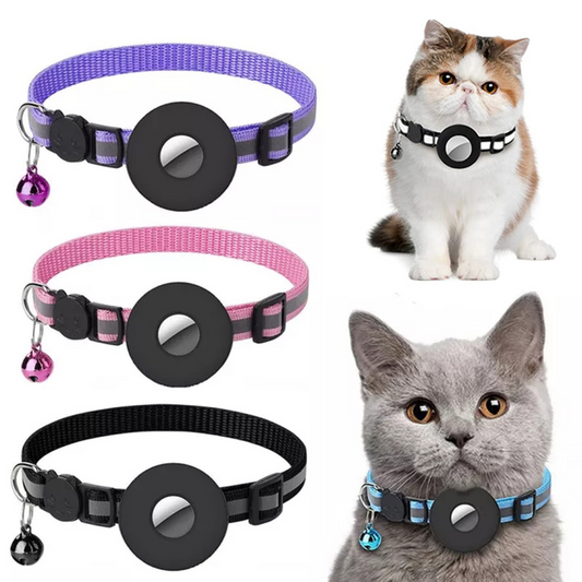 Reflective Apple Airtag Dog/Cat Collar Waterproof Holder Protective Cover
