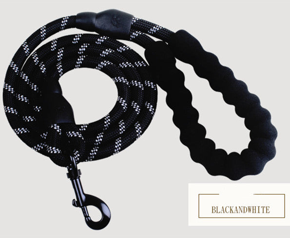 Premium Reflective Dog Lead Nylon Soft Handle