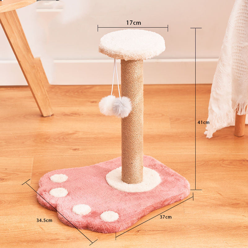 Cat Scratcher Natural Sisal Scratching Post Vertical Durable Anti-scratch