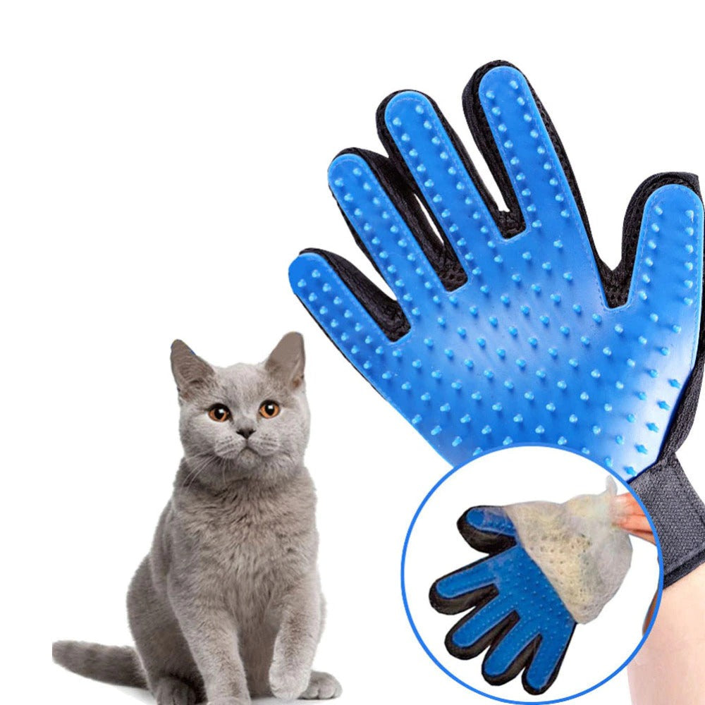 Grooming Glove For Dogs/Cats Pet Hair De-shedding Brush Cleaning Massage