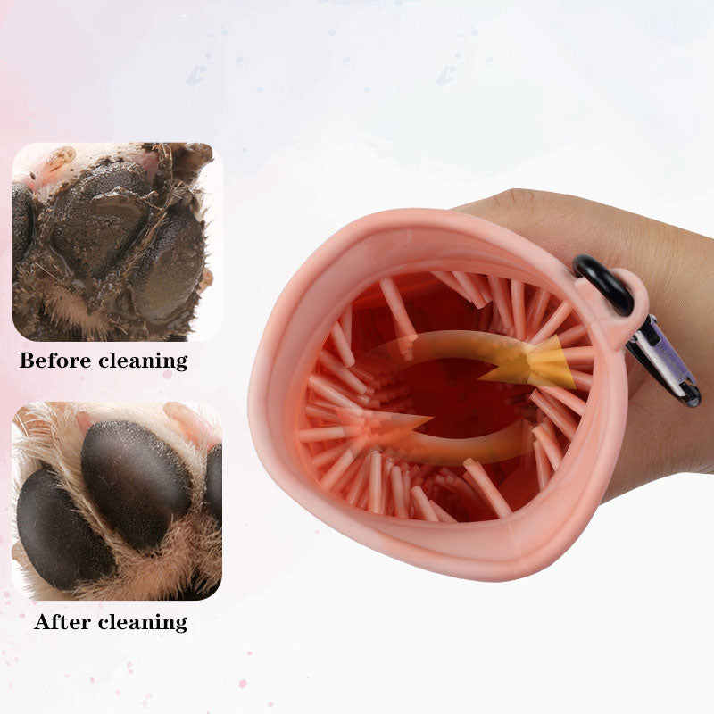 Dog Paw Cleaning Cup Brush