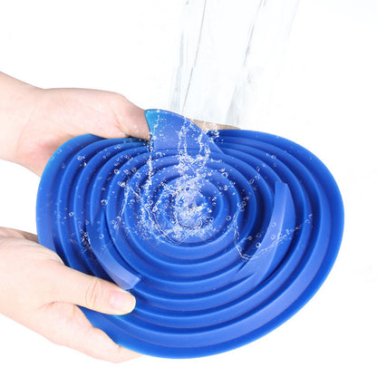 New Slow Feeding Pet Bowl Anti Choking Silicone Shark