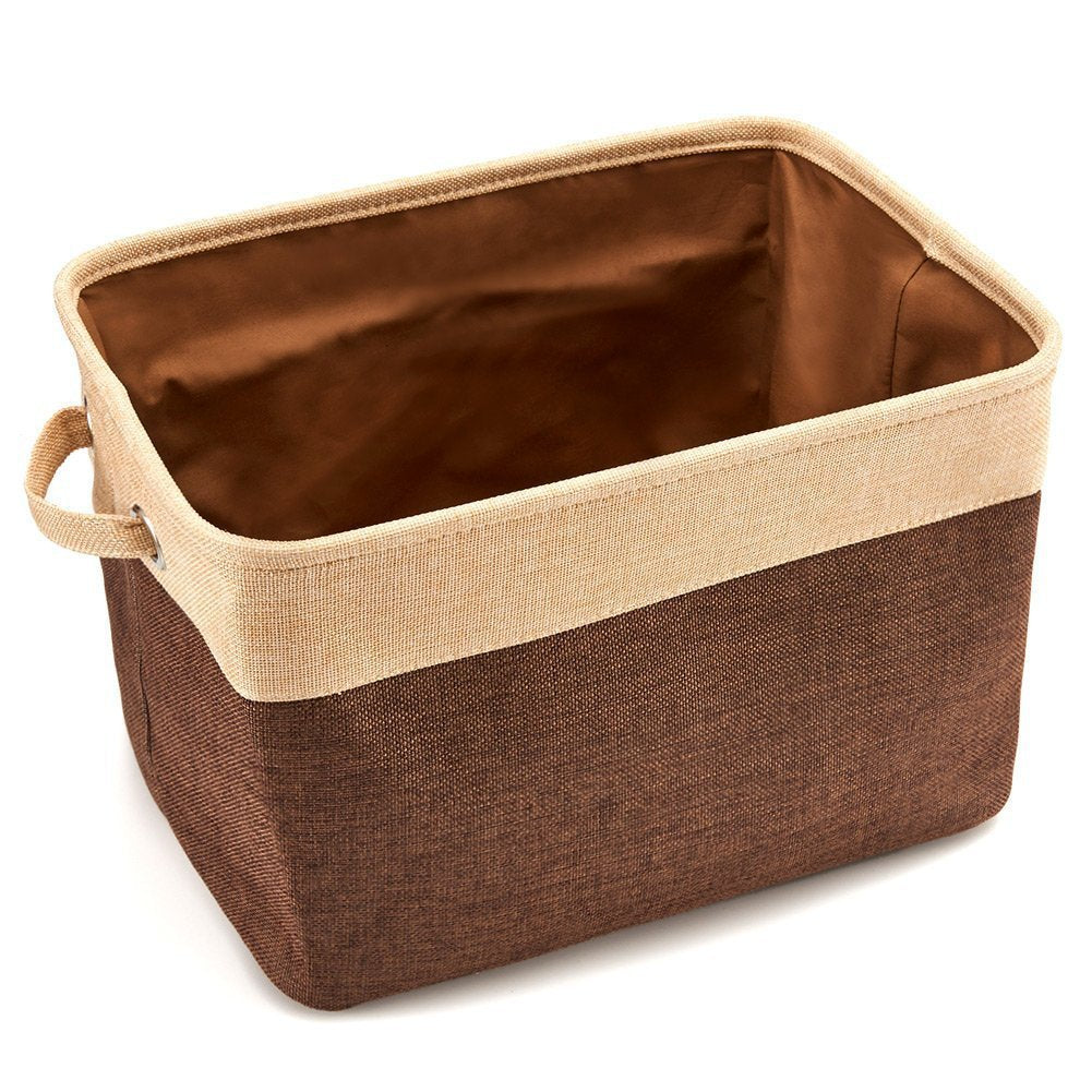 Collapsible Pet Toy Basket Foldable Storage Bin