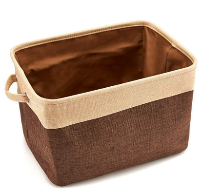 Collapsible Pet Toy Basket Foldable Storage Bin