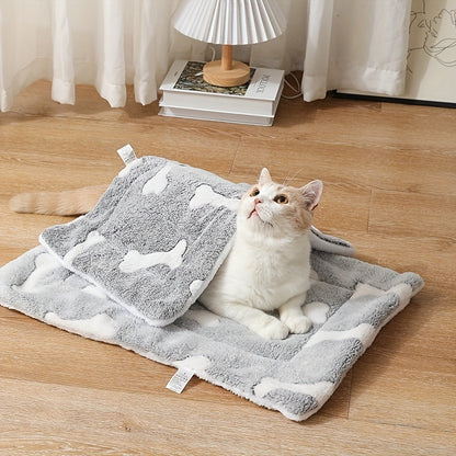 Plush Sweet Dreams Blanket Dog Cat Mat